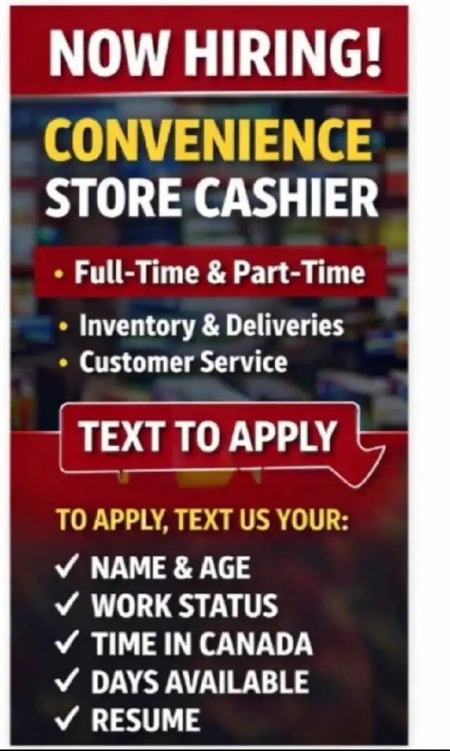 convinence cashier