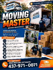 MOVING SERVICES ☎️ 437-971-0071 ☎️