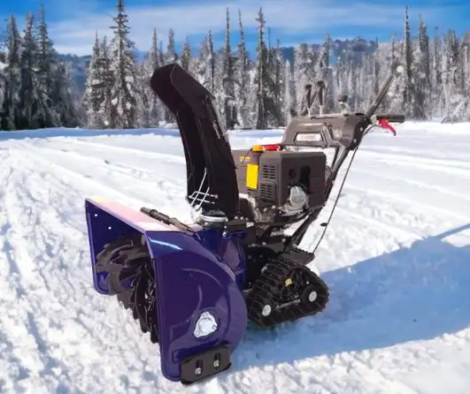 Used 34" Gas Powered Snow Thrower - Great Condition! - Photo 2