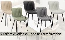 Brand New MMW Waterproof PU Leather Dining Chair Special $59