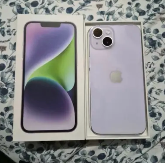 iPhone 14 128GB Purple Brand New Condition with Delivery