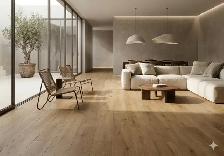 CLEARANCE $2.00/sqft Riche Flooring 8mm SPC Vinyl - Golden Prair