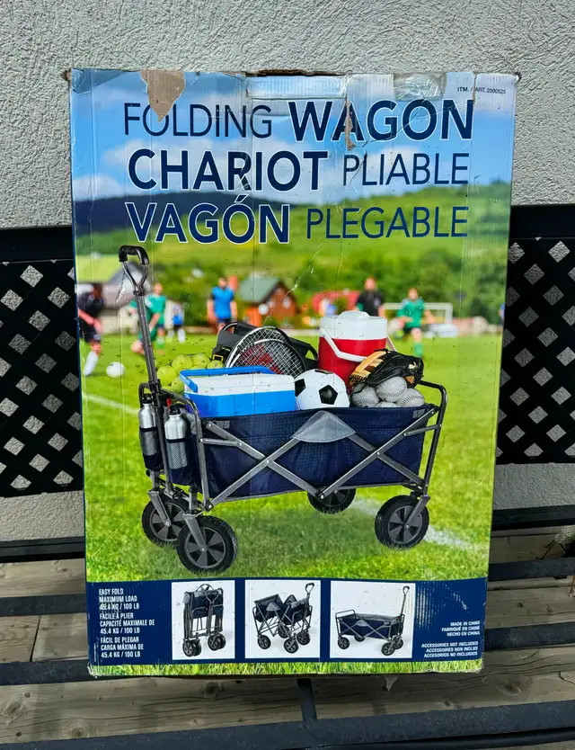 Folding Wagon Utility Cart - Photo 2