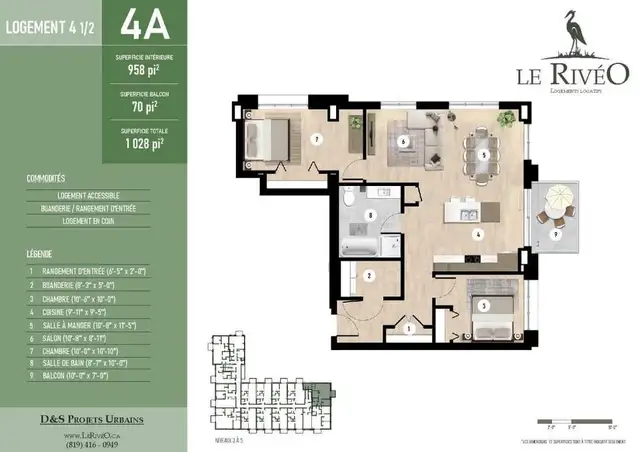 MAGNIFIQUES 4½ | CONSTRUCTION NEUVE| INTERNET ET EAU CHAUDE - Photo 21