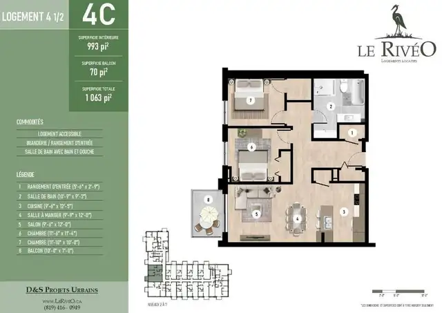 MAGNIFIQUES 4½ | CONSTRUCTION NEUVE| INTERNET ET EAU CHAUDE - Photo 22