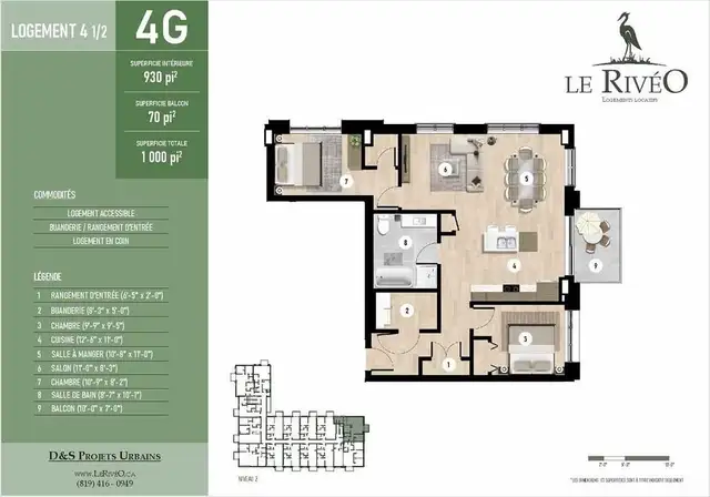 MAGNIFIQUES 4½ | CONSTRUCTION NEUVE| INTERNET ET EAU CHAUDE - Photo 23