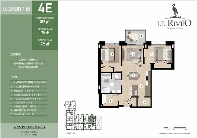 MAGNIFIQUES 4½ | CONSTRUCTION NEUVE| INTERNET ET EAU CHAUDE - Photo 24