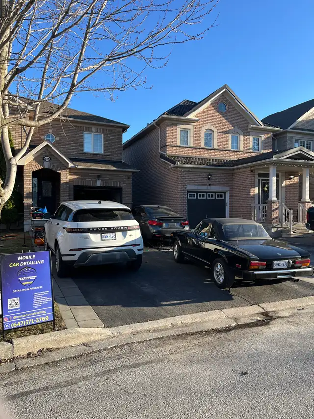 Mobile auto detailing