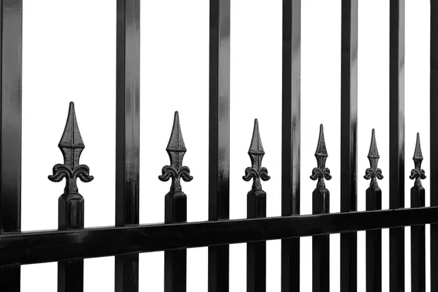 Driveway Wrought Iron Gate 16FT - Arrow Artwork Detail! - Photo 7