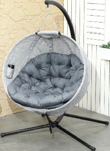 Hanging Pod Chair w/Stand