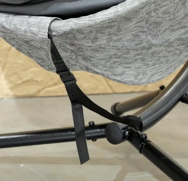 Hanging Pod Chair w/Stand - Photo 3