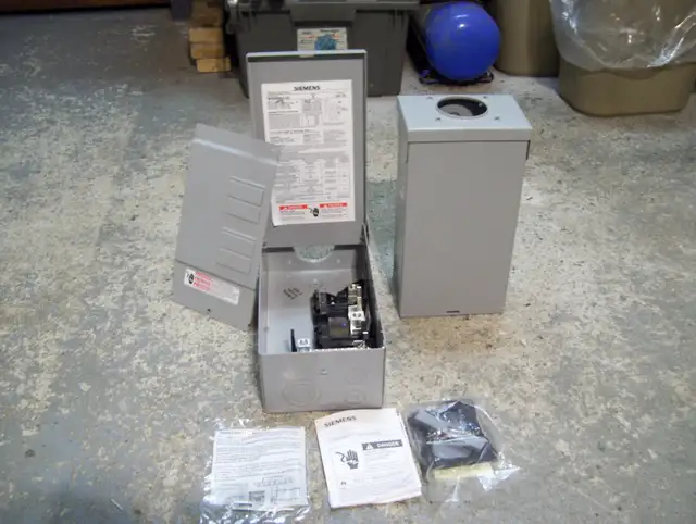 Boitiers Centre De Charge – Siemens #W0408ML1125 – Spa Pack Pane