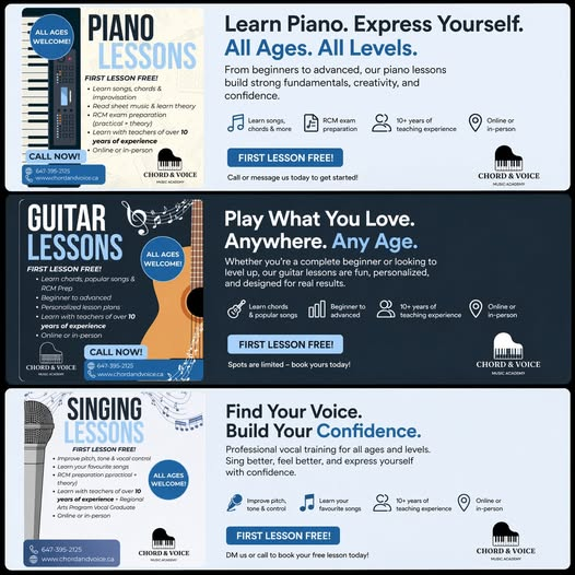 Music Lessons in Brampton