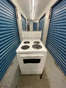 WHITE COIL STOVE 24 INCH