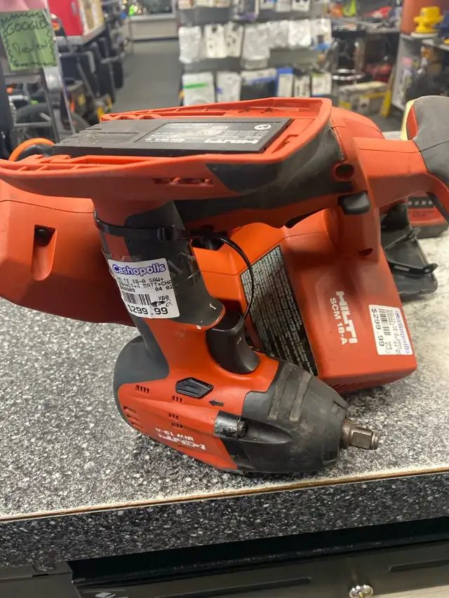 Hilti 18-A Saw Impact 4 Batteres Charger