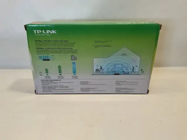 TP-Link N450 Wireless Wi-Fi Router (TL-WR940N) - Photo 2