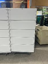 Files/ 5 High Haworth Files white color $199.99/excellent condit