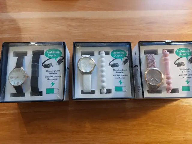 NEW WATCH WITH EXTRA USB CHARGE BRACELET, $8!! - Photo 5