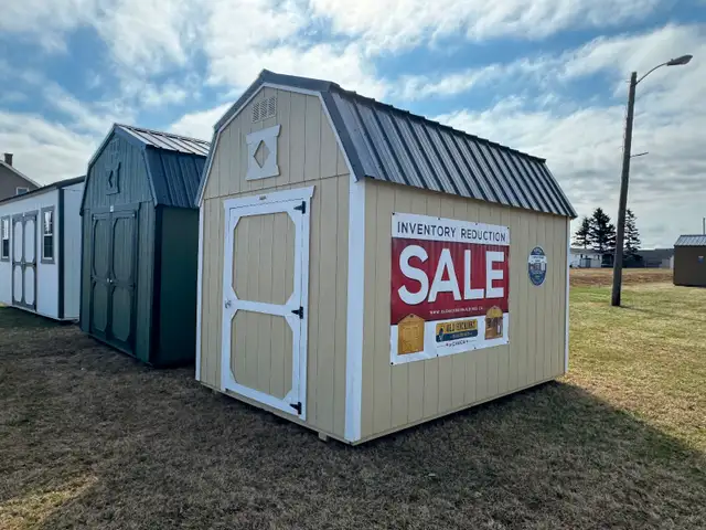 New 8x12 Lofted Barn