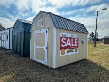 New 8x12 Lofted Barn