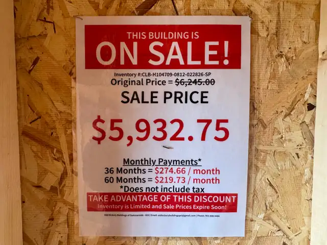 New 8x12 Lofted Barn - Photo 4