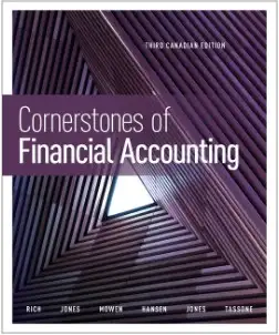 Cornerstones of Financial Accounting 3rd edition 9780176898595