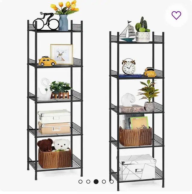 Heavy-Duty Metal Storage Shelving Unit