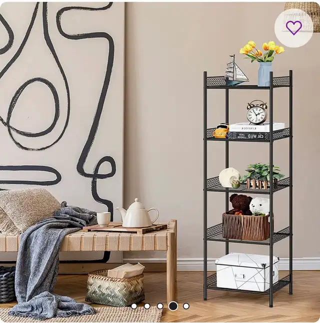 Heavy-Duty Metal Storage Shelving Unit - Photo 2