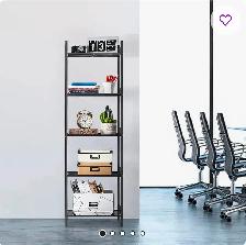 Heavy-Duty Metal Storage Shelving Unit - Photo 4