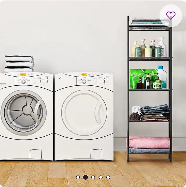 Heavy-Duty Metal Storage Shelving Unit - Photo 5