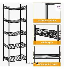 Heavy-Duty Metal Storage Shelving Unit - Photo 6