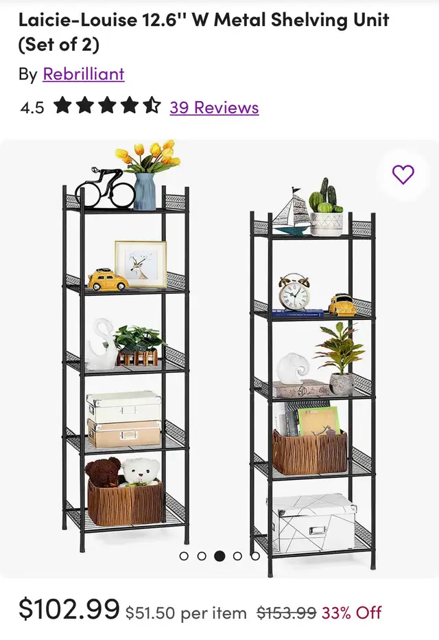 Heavy-Duty Metal Storage Shelving Unit - Photo 8