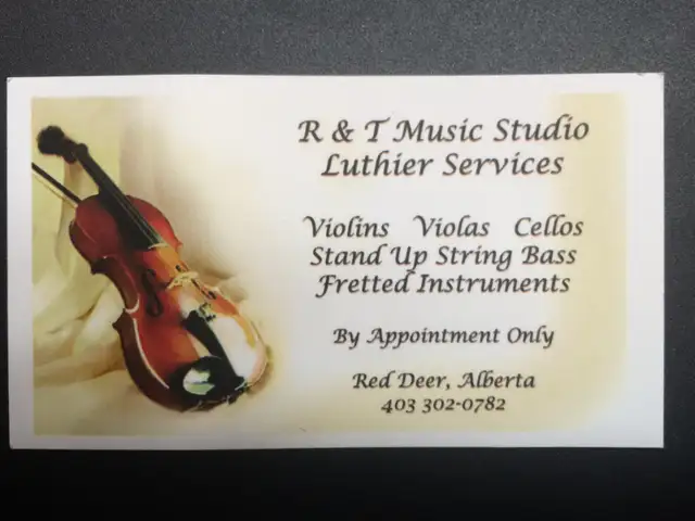 Violin, cello and string instrument Luthier