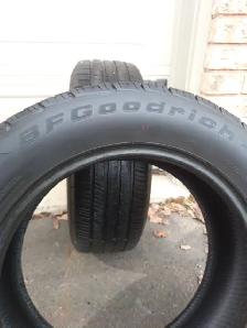 2 tires BFGoodrich 225/60/R17 all season.