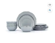 Beautiful by Drew Scalloped Dinnerware Set