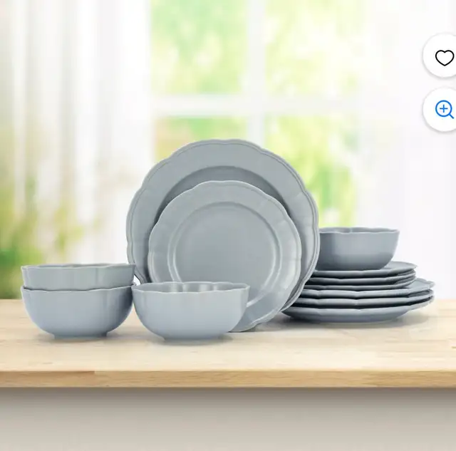 Beautiful by Drew Scalloped Dinnerware Set - Photo 2