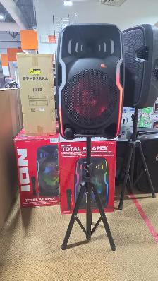 ION Audio Total PA Apex Battery-Powered Speaker Wireless Microph