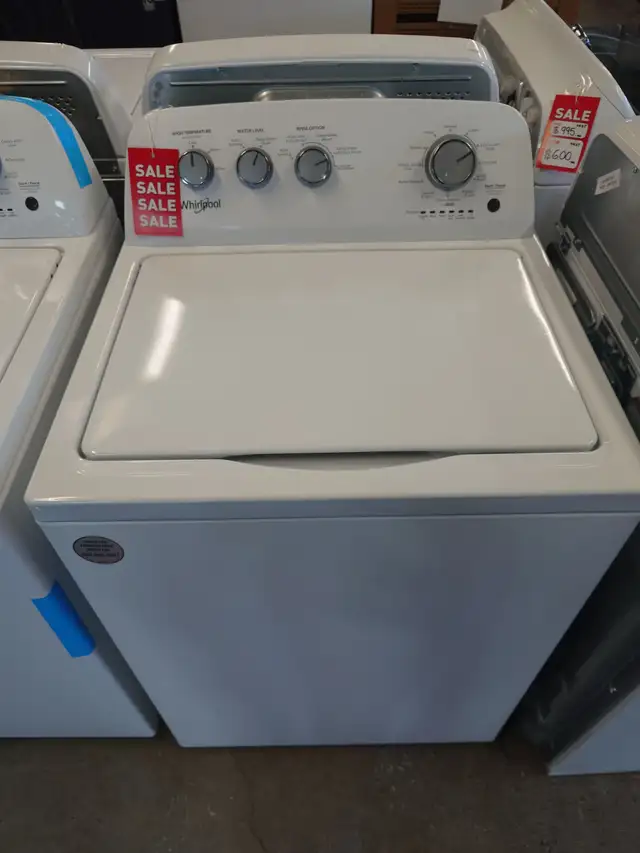 Whirlpool '27' White Top Load Washer on Sale‼️