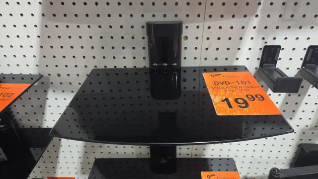 DVD SHELF 101 SINGLE TIER SHELF