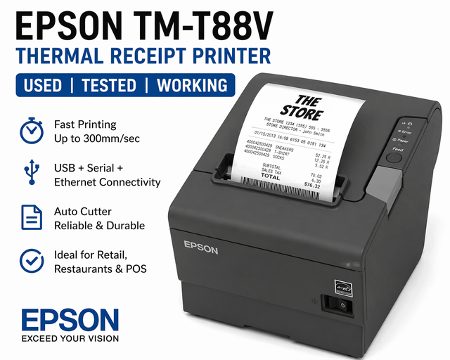 Epson TM-T88V Thermal Receipt Printer