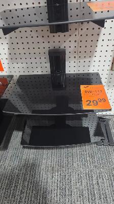 Protech DVD-112 2-Tier DVD/Receiver/STB Wall Mount Glass Shelf U