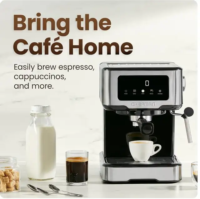 Chefman CraftBrew Digital Espresso Machine - Photo 2