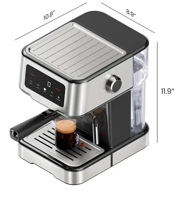 Chefman CraftBrew Digital Espresso Machine - Photo 7