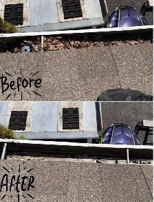 Gutter cleaning