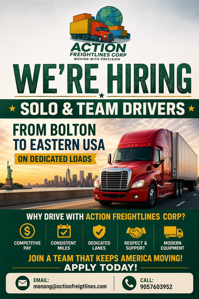 AZ Truck Drivers Wanted – Canada & Cross Border