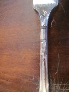 #64-64B  JUNE silverware set for 10