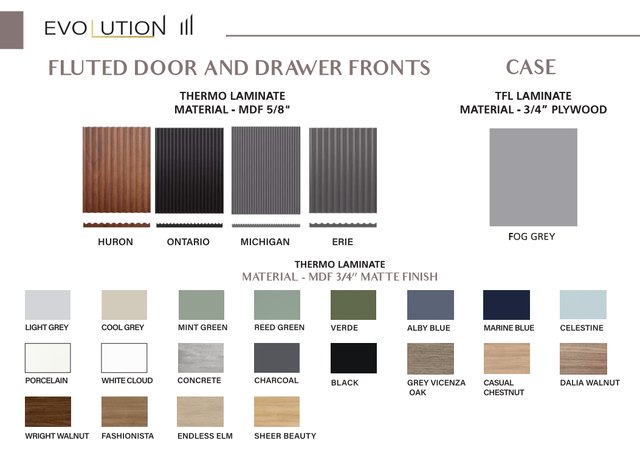 Evolution 3 – Custom Fluted Bathroom Cabinet Collection - Photo 7