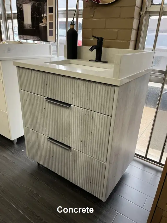 Evolution 3 – Custom Fluted Bathroom Cabinet Collection - Photo 10