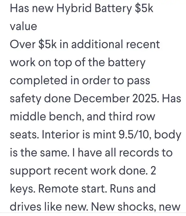2008 GMC YUKON HYBRID - Photo 7