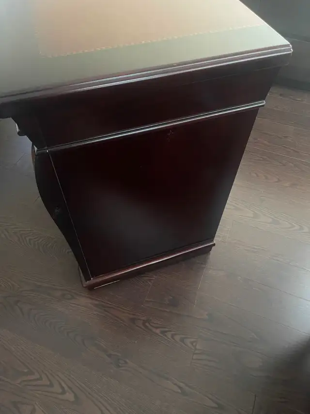 Antique Edwardian Quality Mahogany Desk - Photo 2